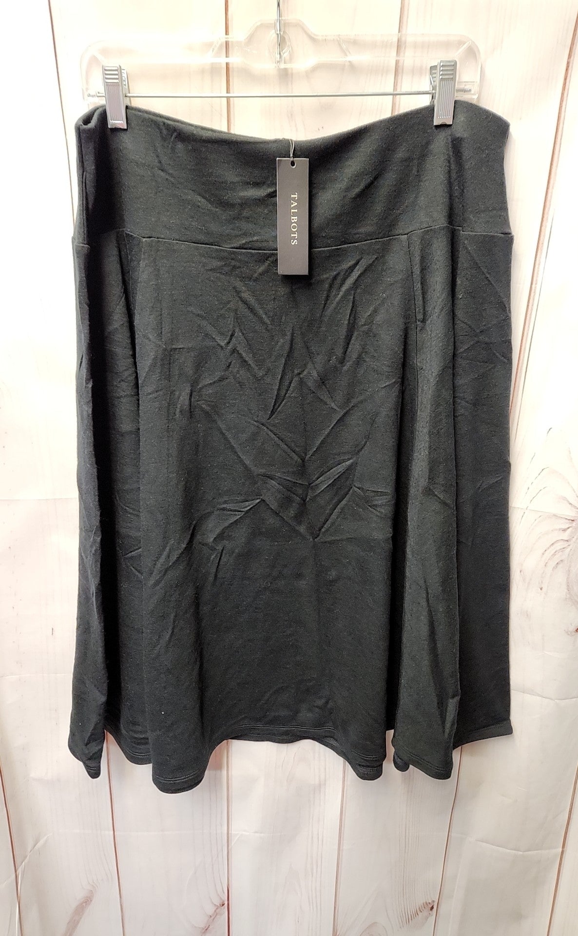NWT Talbots Women's Size 1X Black Skirt