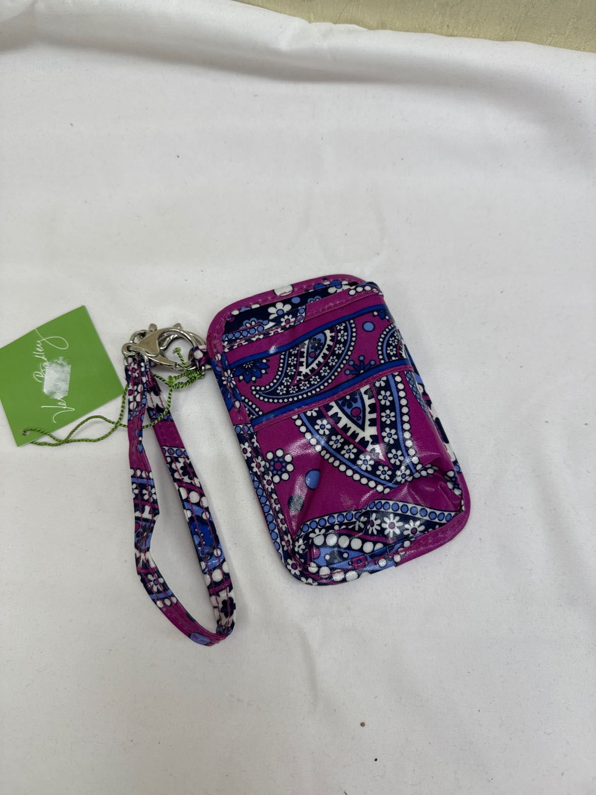 NWT Vera Bradley Purple Wristlet