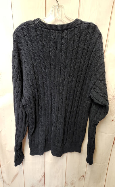 Woods & Gray Men's Size L Navy Sweater