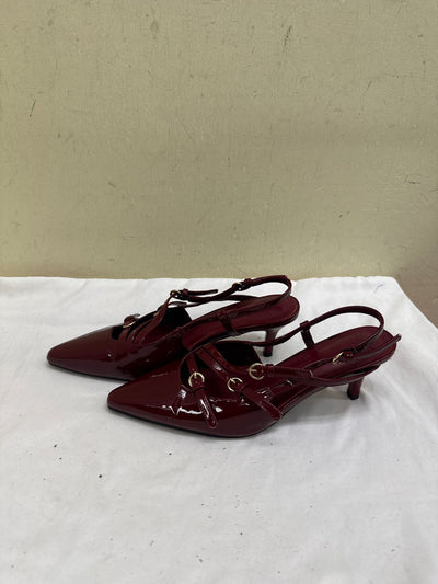 Women's Size 7-1/2 Red Pumps Shoes
