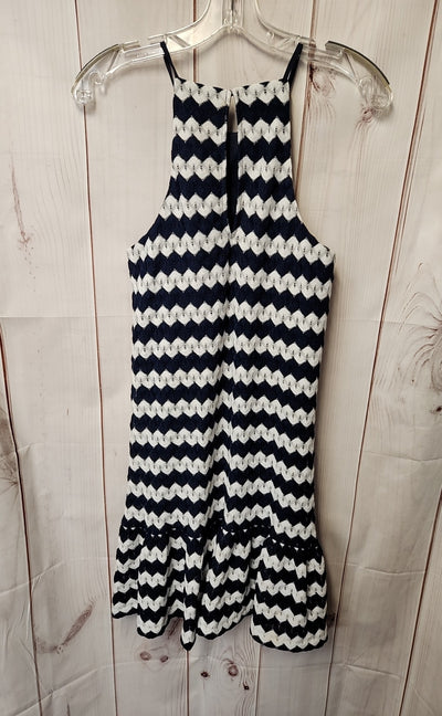 Trina Turk Women's Size S Navy & White Dress