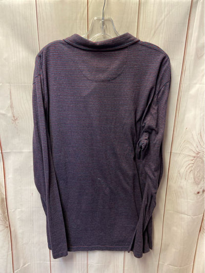 johnnie-O Men's Size L Navy Shirt