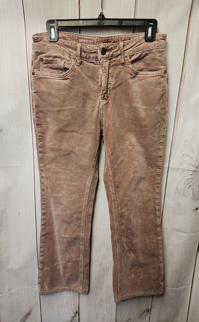 Pilcro Women's Size 28 (5-6) Brown Corduroy Pants