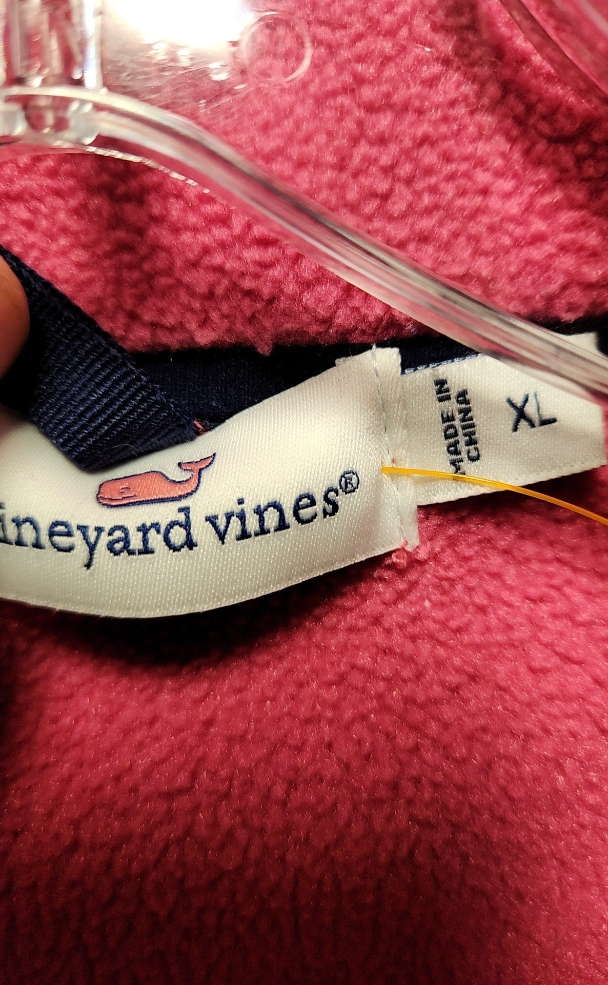 Vineyard Vines Women's Size XL Pink Vest