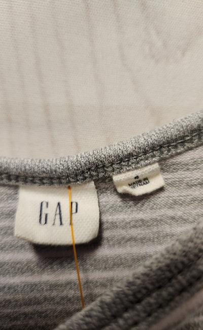 Gap Women's Size S Gray 3/4 Sleeve Top