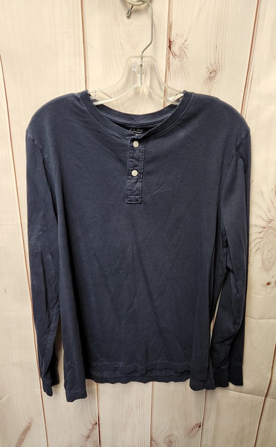 J Crew Men's Size L Navy Shirt