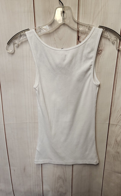 Gap Women's Size XS Petite White Sleeveless Top