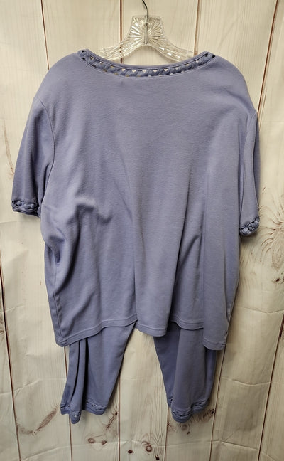 Blair Women's Size 3X Purple Pajamas