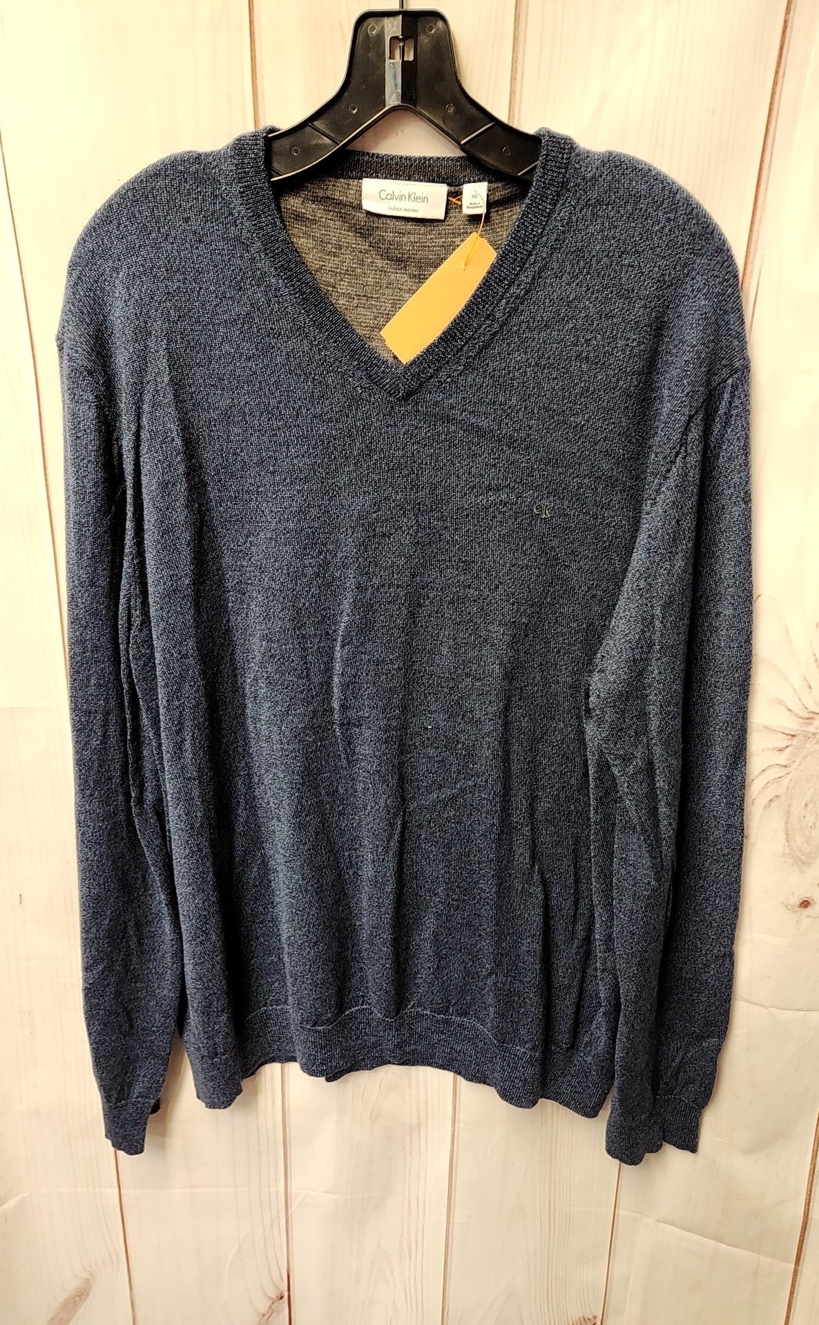 Calvin Klein Men's Size XXL Blue Sweater