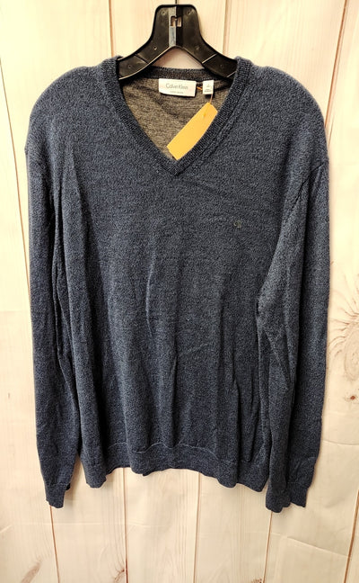 Calvin Klein Men's Size XXL Blue Sweater