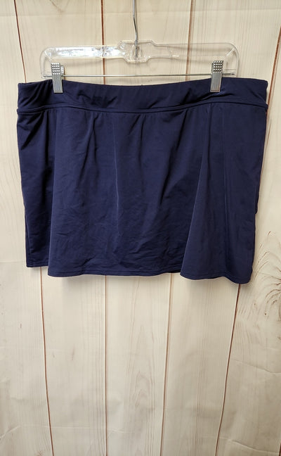 Lands End Women's Size 18 Navy Swim Bottom