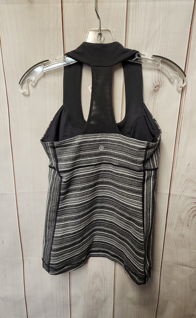 Lululemon Women's Size 6 Gray Active Top