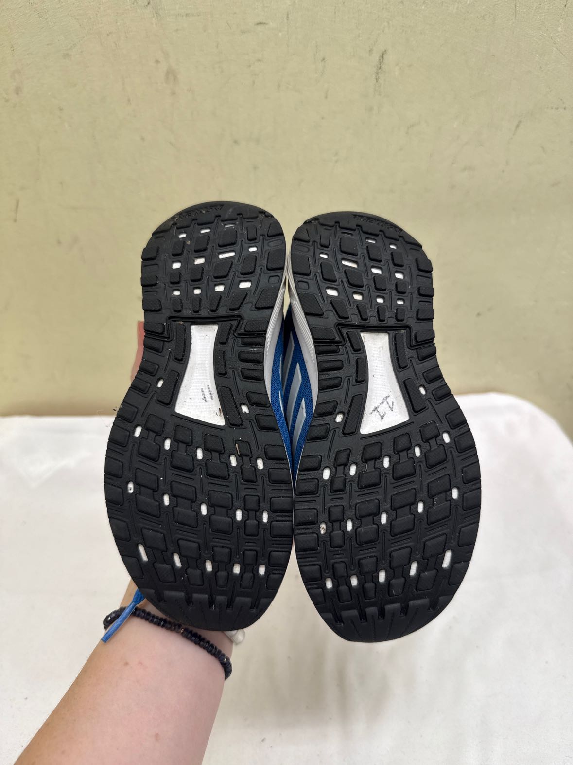 Adidas Boy's Size 11 Blue Shoes