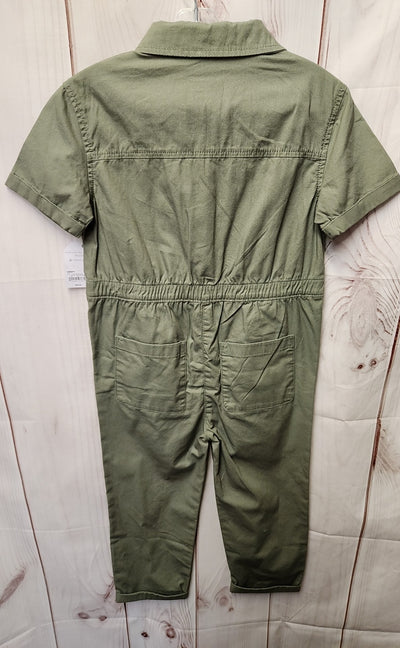 NWT Little Co. Girl's Size 5 Olive Green Jumpsuit