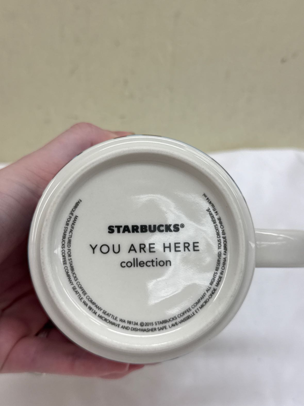 Starbucks Boston You Are Here Collection Mug