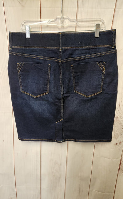 Apt 9 Women's Size 16 Blue Skirt