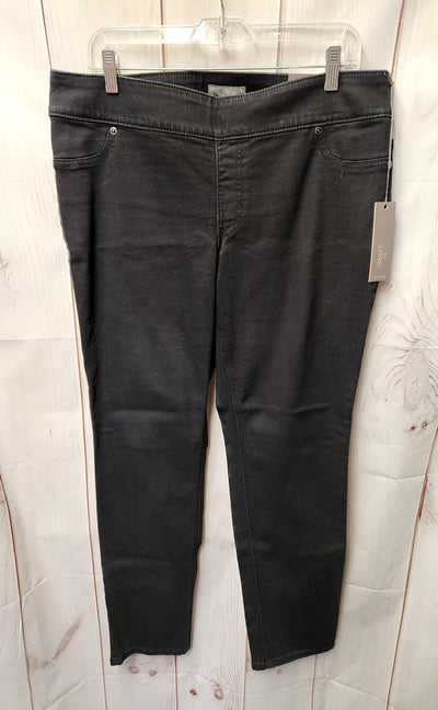 NWT Chico's Women's Size 2.5 = US 14 Black Jeans So Slimming Legging