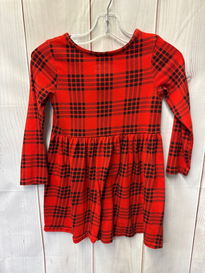 Cat & Jack Girl's Size 5 Red Dress