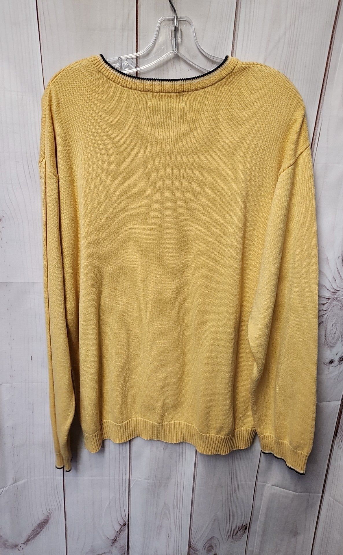 Chaps Men's Size XL Yellow Sweater