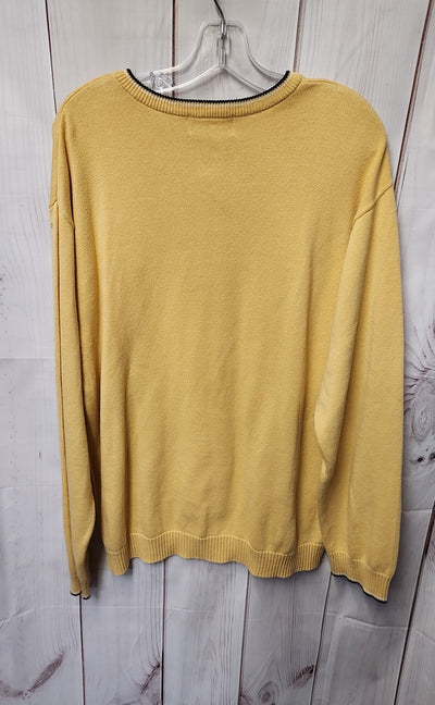 Chaps Men's Size XL Yellow Sweater