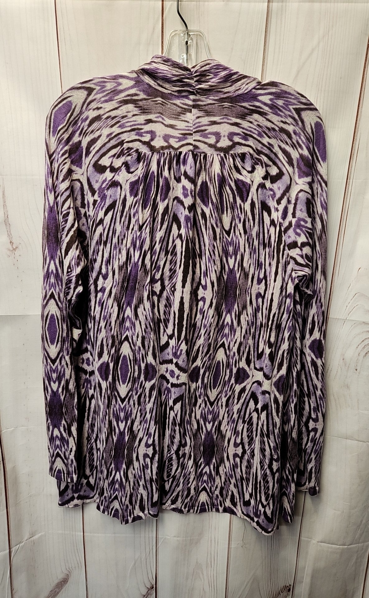 NWT Chico's Women's Size 3 = US XL Purple Cardigan