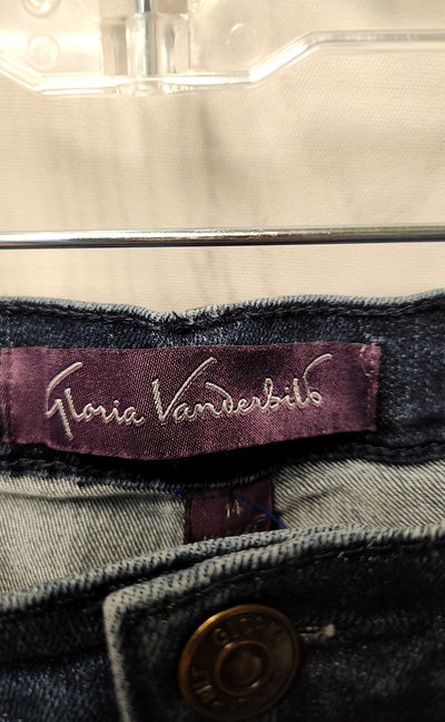 Gloria Vanderbilt Women's Size 32 (13-14) Blue Jeans