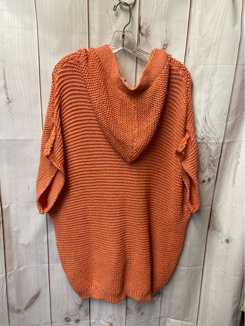 NWT Mia & Tess Women's Size L Coral Cardigan