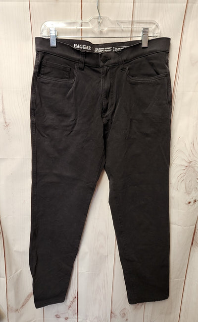 Haggar Men's Size 32x32 Black Pants