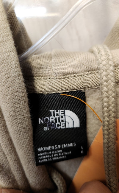 North Face Women's Size L Beige Hoodie