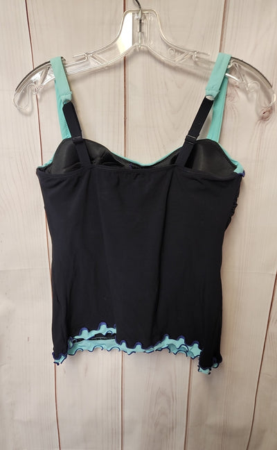 Profile Women's Size 36D Black Swim Top