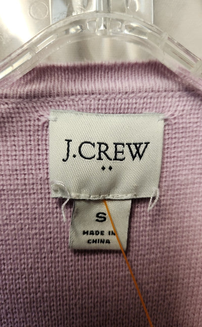 J Crew Women's Size S Lavender Cardigan