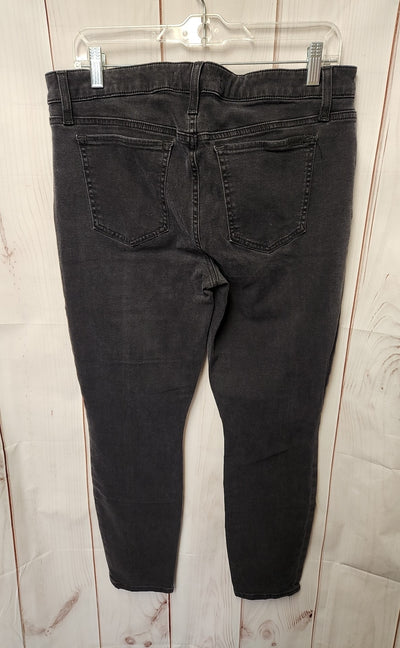 Joe's Women's Size 32 Black Jeans Flawless The Icon Mid Rise Skinny Ankle