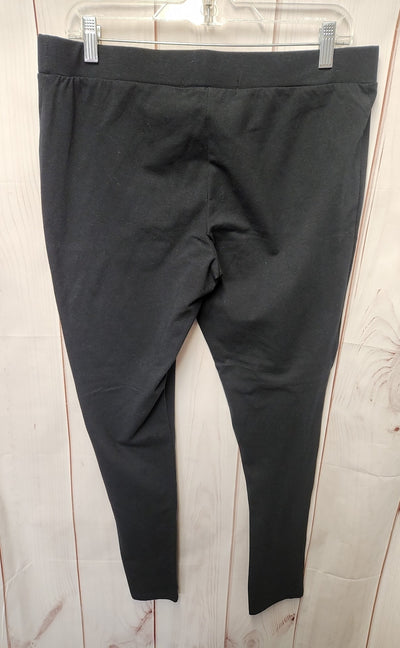 Pure Energy Women's Size 1X Black Leggings