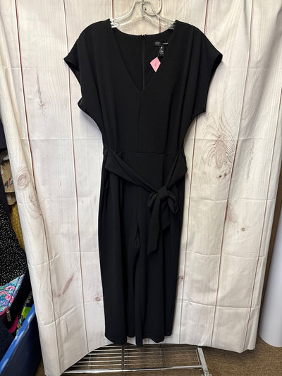 Aqua Women's Size L Black Jumpsuit