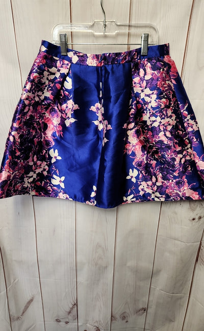 BCX Girl's Size 16 Blue & Pink Skirt