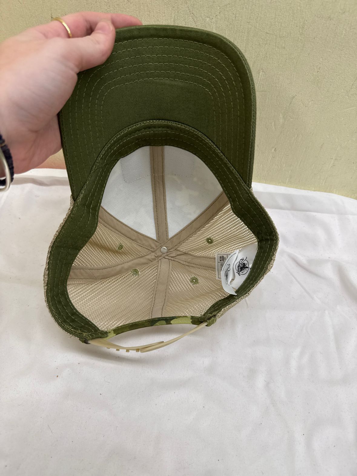Disney Size Adjustable Camo Hat