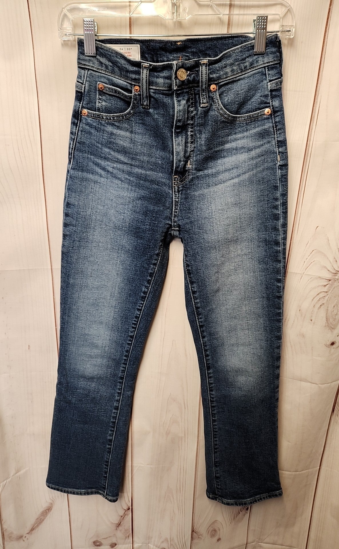 Gap Women's Size 24 (00) Blue Jeans Kick Fit High Rise