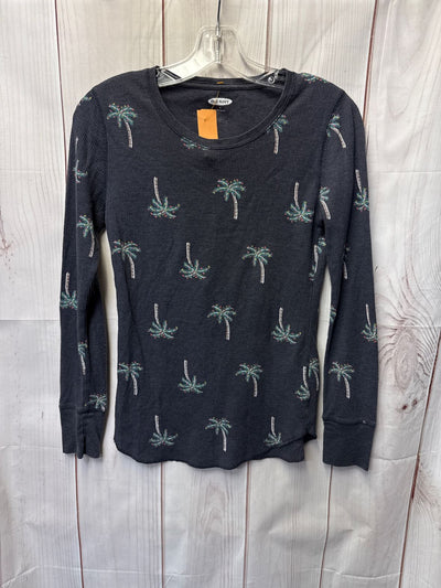 Old Navy Women's Size S Gray Holiday Long Sleeve Top