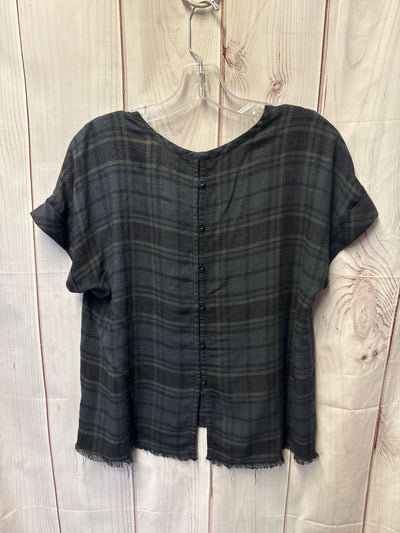Cloth & Stone Women's Size S Gray Short Sleeve Top