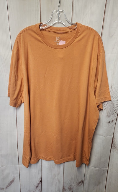 NWT George Men's Size 2X Orange Shirt