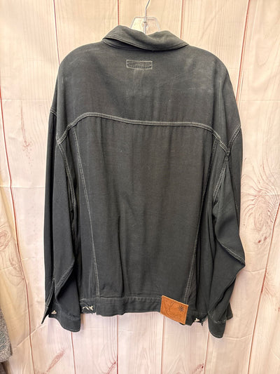 Terranova Men's Size XL Black Shacket