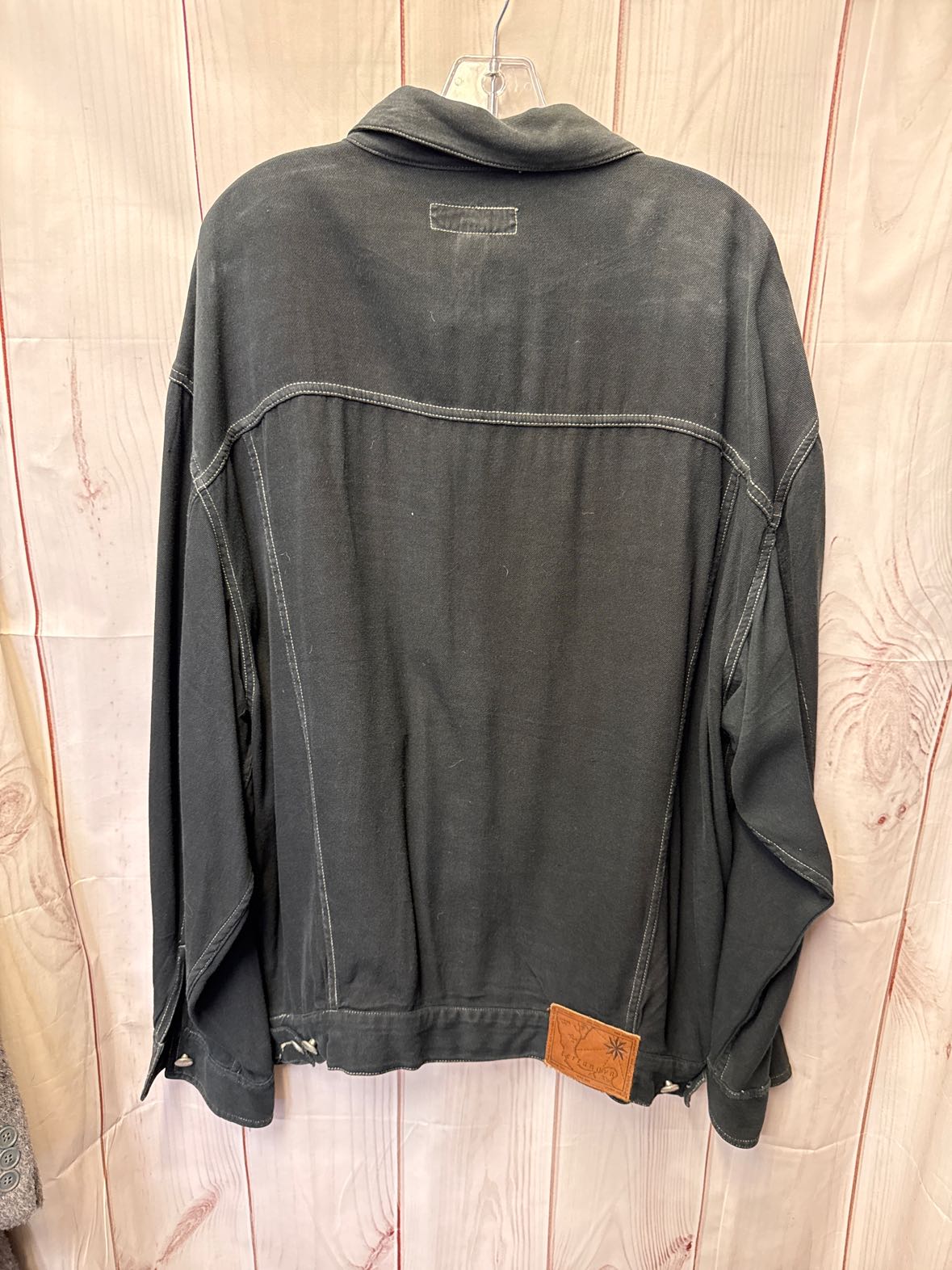 Terranova Men's Size XL Black Shacket