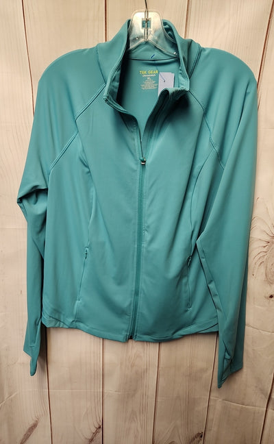 Tek Gear Women's Size XL Blue Active Jacket