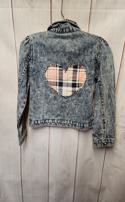 Little Lass Girl's Size 6 Blue Jacket