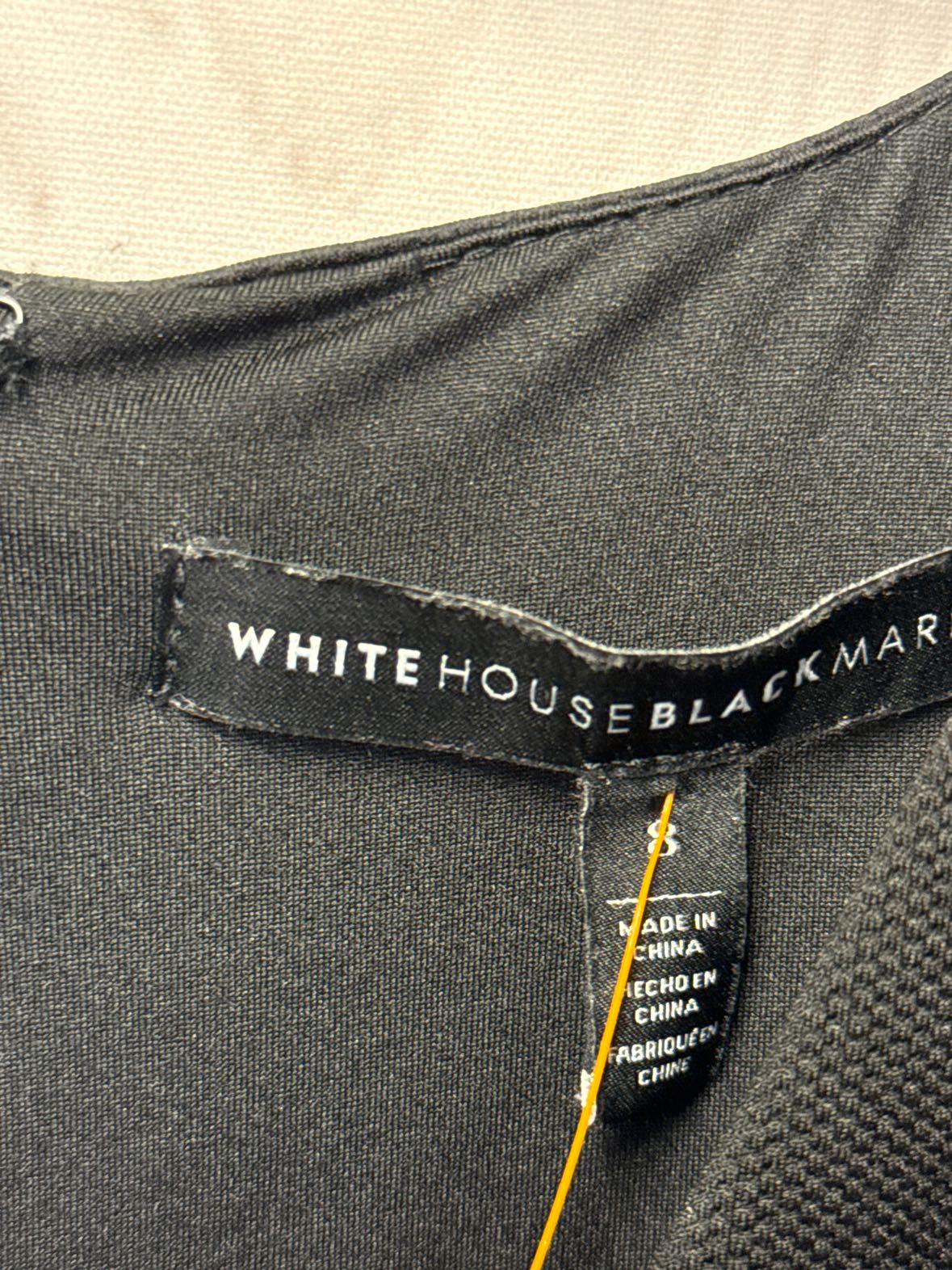 White House Black Market Women's Size 8 Black Dress