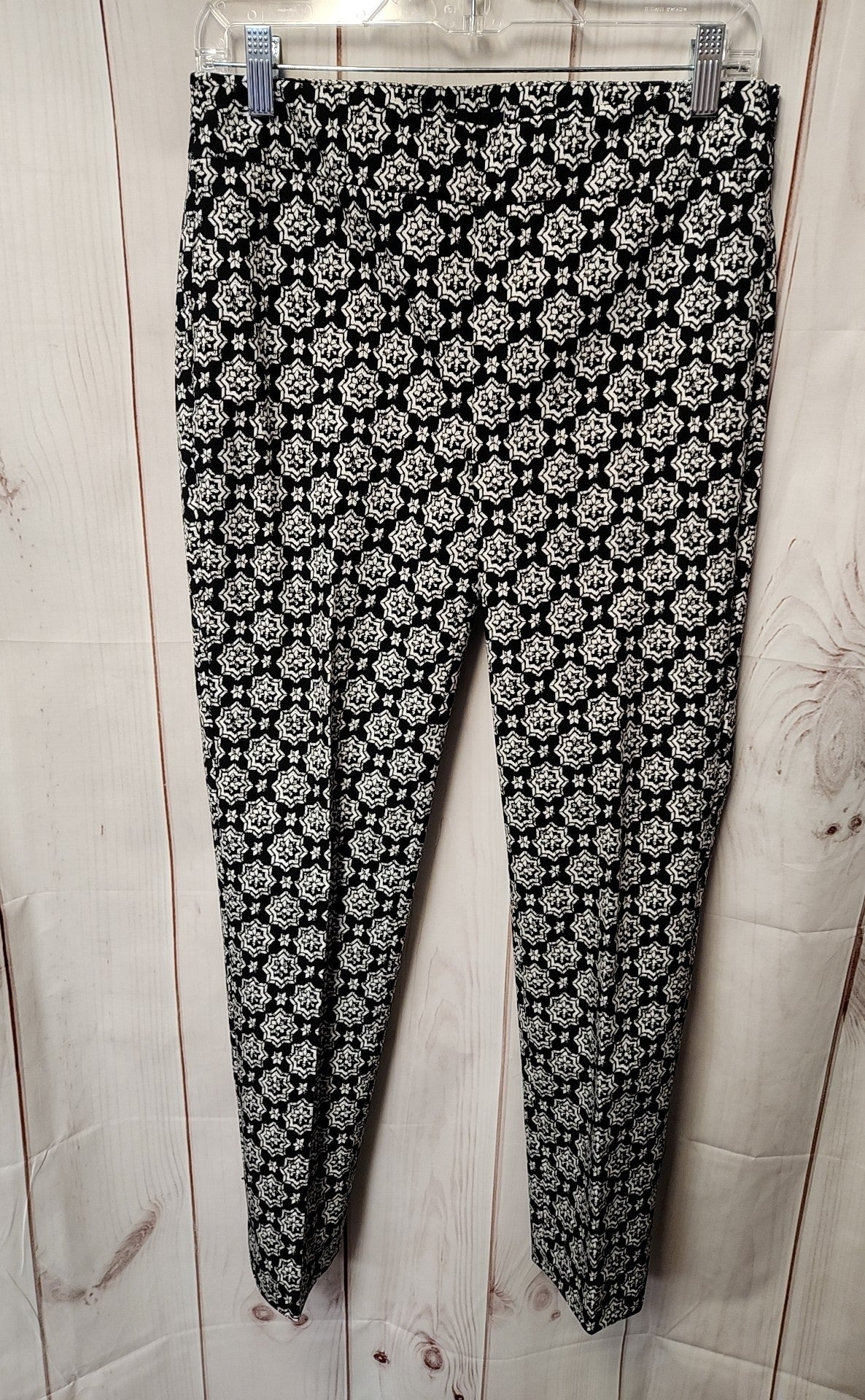 Talbots Women's Size 4 Black & White Pants Chatham Ankle Pant