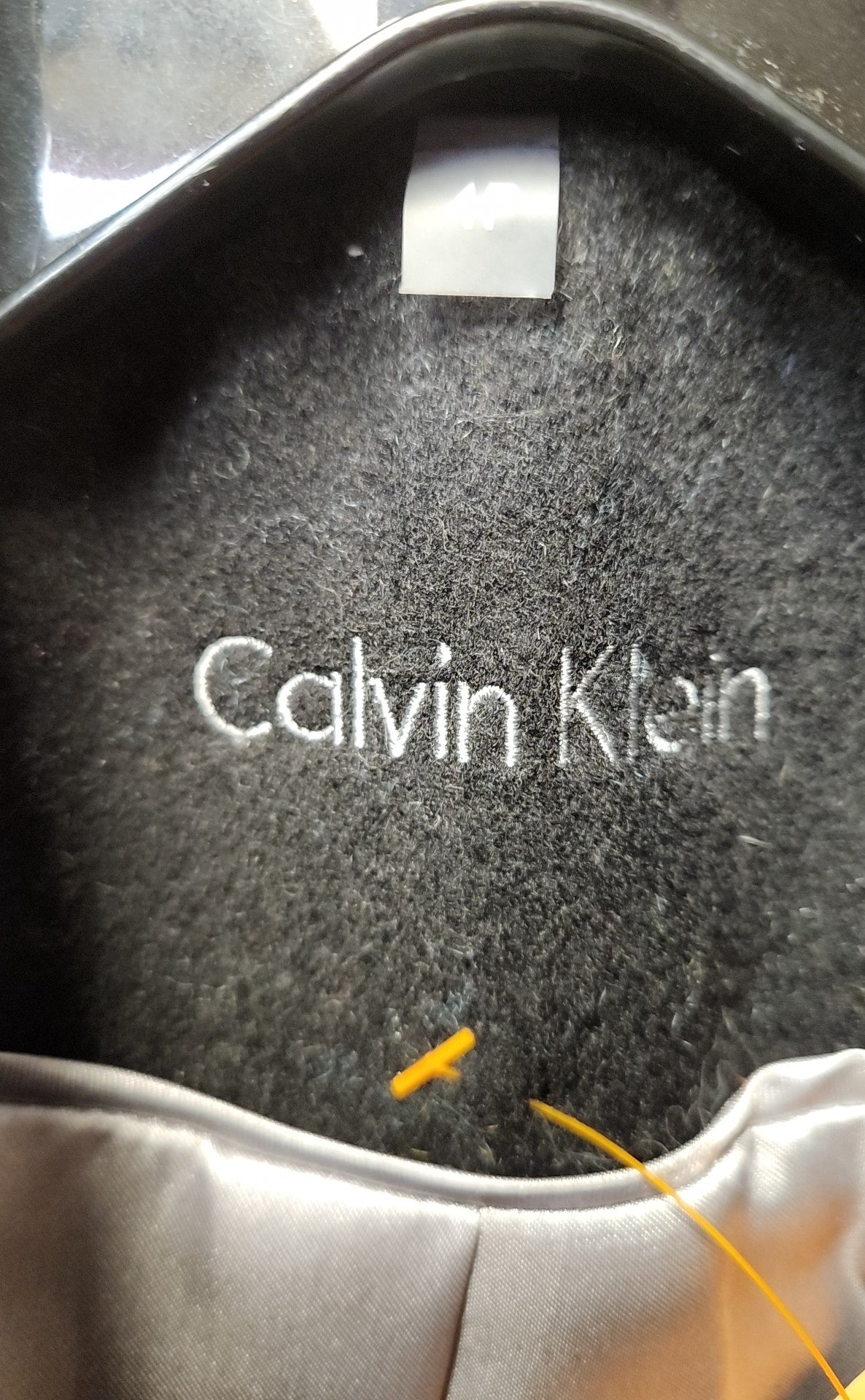 Calvin Klein Women's Size 4 Petite Black Wool Blend Jacket