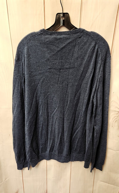 Calvin Klein Men's Size XXL Blue Sweater