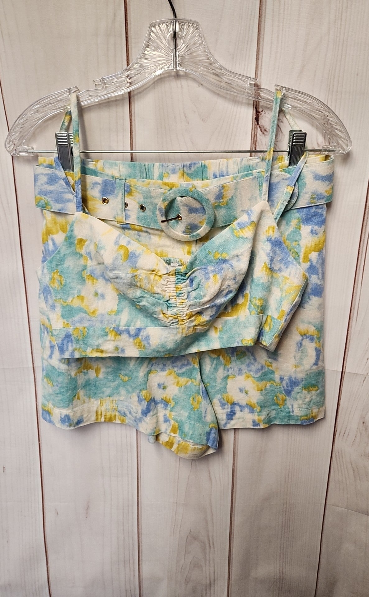 Christian Lacroix Women's Size S Blue Shorts Set