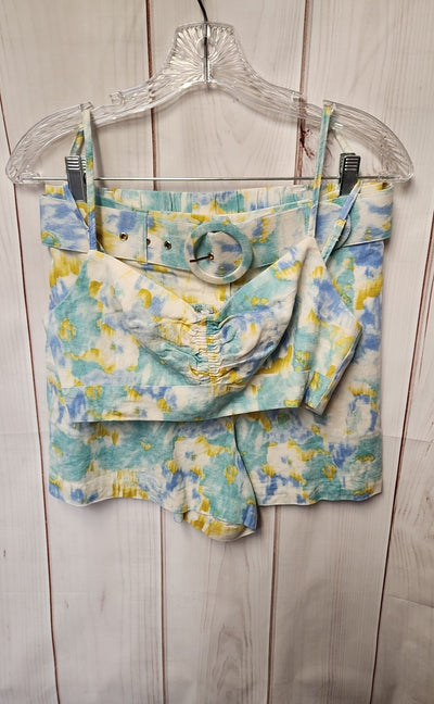 Christian Lacroix Women's Size S Blue Shorts Set